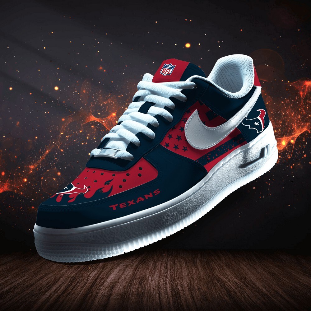 Houston Texans Personalized Version 8 Shoes