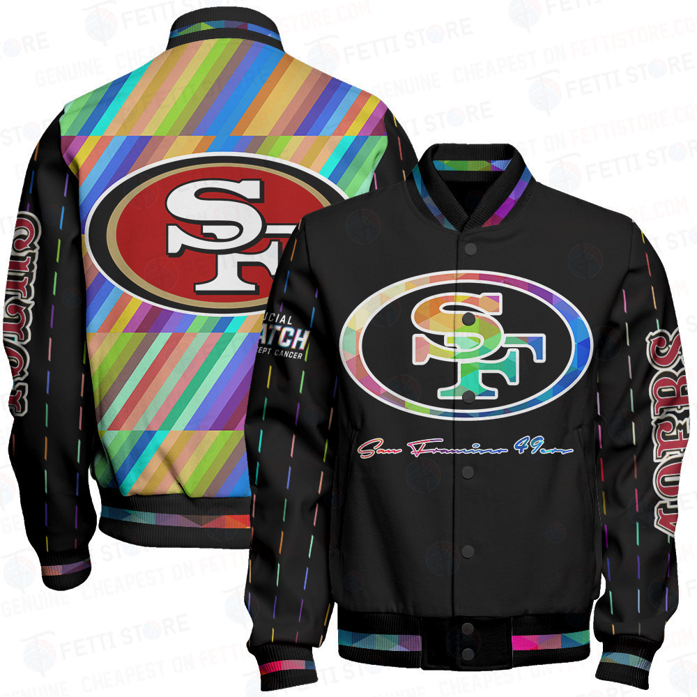 San Francisco 49ers - National Football League AOP Varsity Jacket V2