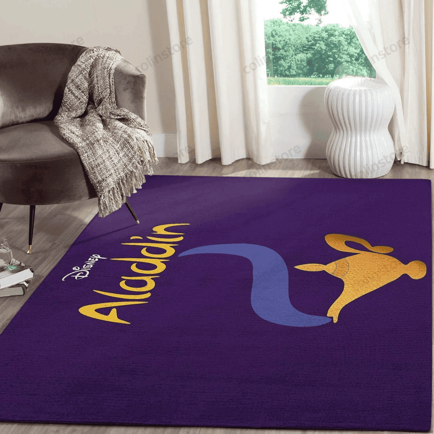 Aladdin Area Rugs Disney Movies Living Room Carpet Christmas Gift Rug Regtangle Carpet Floor Decor Home Decor