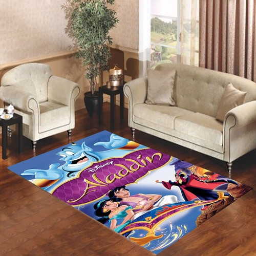 Aladdin Disney Area Rug Carpet - Custom Size And Prin