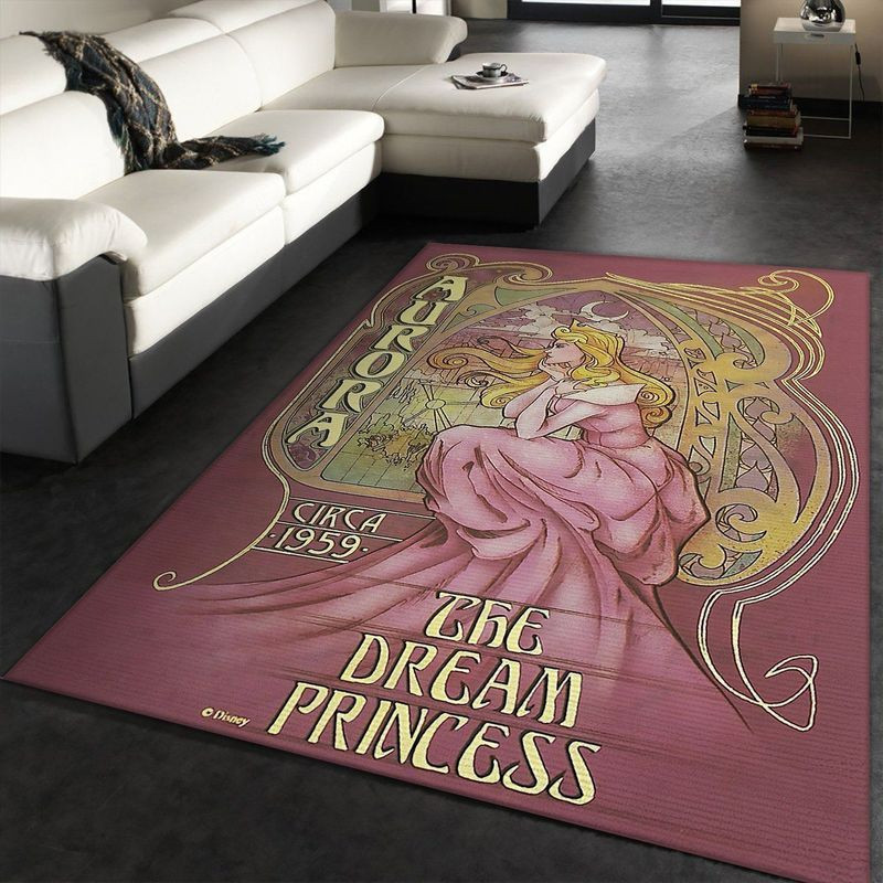 Aurora Disney Princess Characters Disney Movies 2 Area Rug Living Room And Bed Room Rug Gift Us Decor