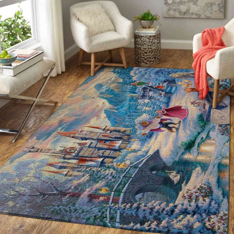 Beauty And The Beast Disney 3 Area Rug Carpet Living Room And Bedroom Rug Family Gift Us Decor