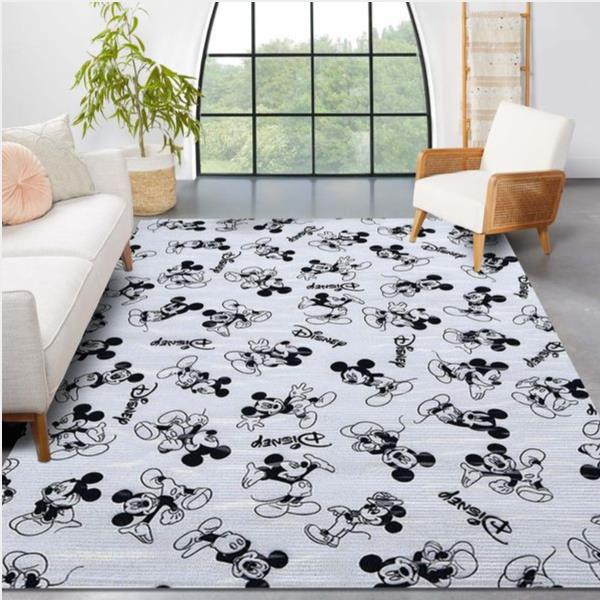 Best Mouse Ears Disney Area Rug Living Room Rug Family Gift Us Decor