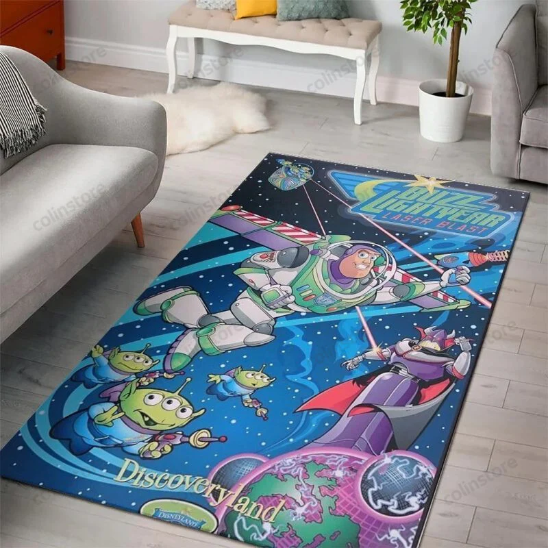 Buzz Lightyear Toystory Disney Area Area Rug Carpet