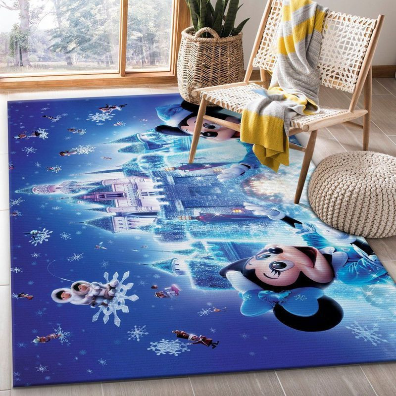 Cartoon Disney Fairytale Family Fantasy Christmas 1 Area Rug Living Room And Bed Room Rug Gift Us Decor