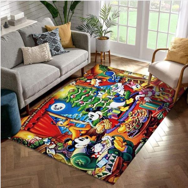 Christmas Disney Holiday Area Rug For Christmas Living Room Rug Home Decor Floor Decor