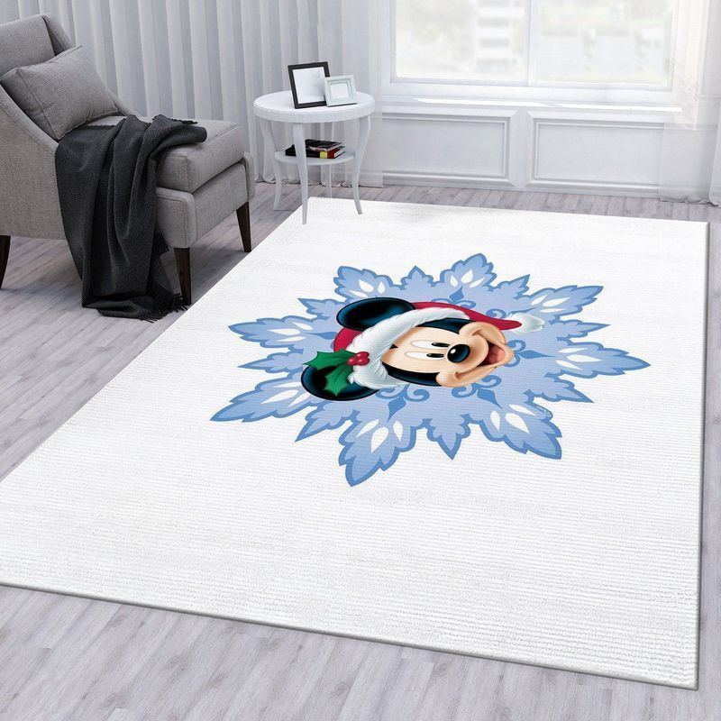 Christmas Disney Holiday Christmas Area Rug Living Room And Bed Room Rug Gift Us Decor