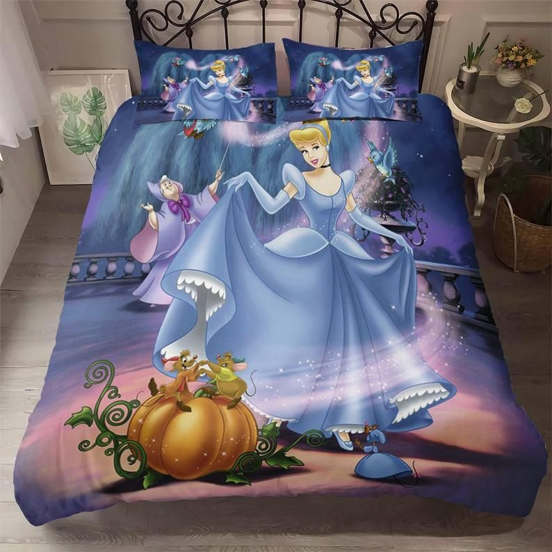 Cinderella Disney Princess Duvet Quilt Bedding Set