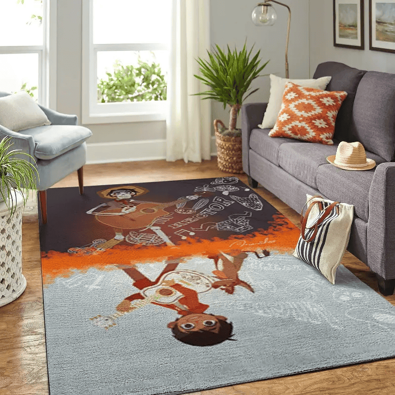 Coco Disney Movie Living Room Area No5853 Rug