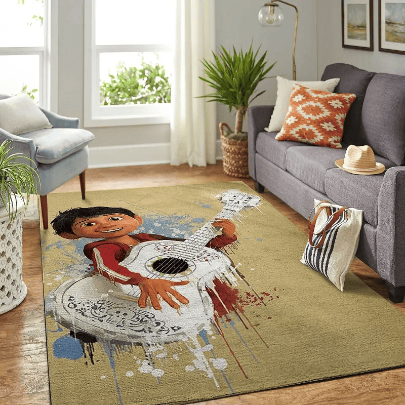 Coco Disney Movie Living Room Area No5855 Rug