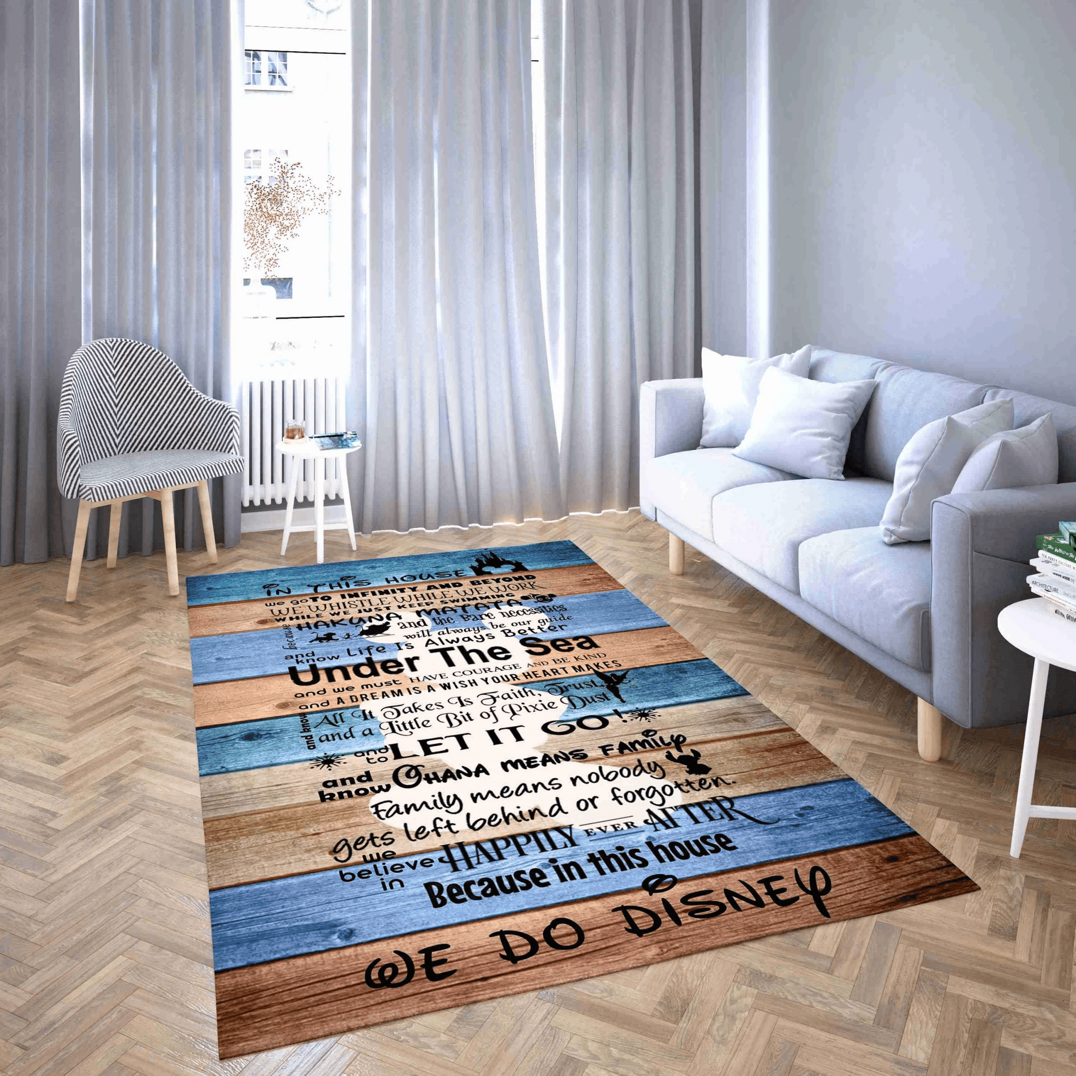 Collection Of Disney Story Living Room Rug Carpet