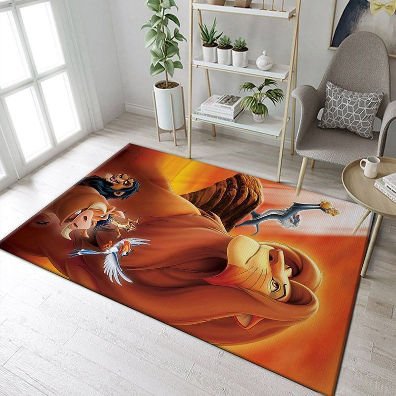 Contest The Lion King Disney Area Rug Living Room Rug Home Decor Floor Decor