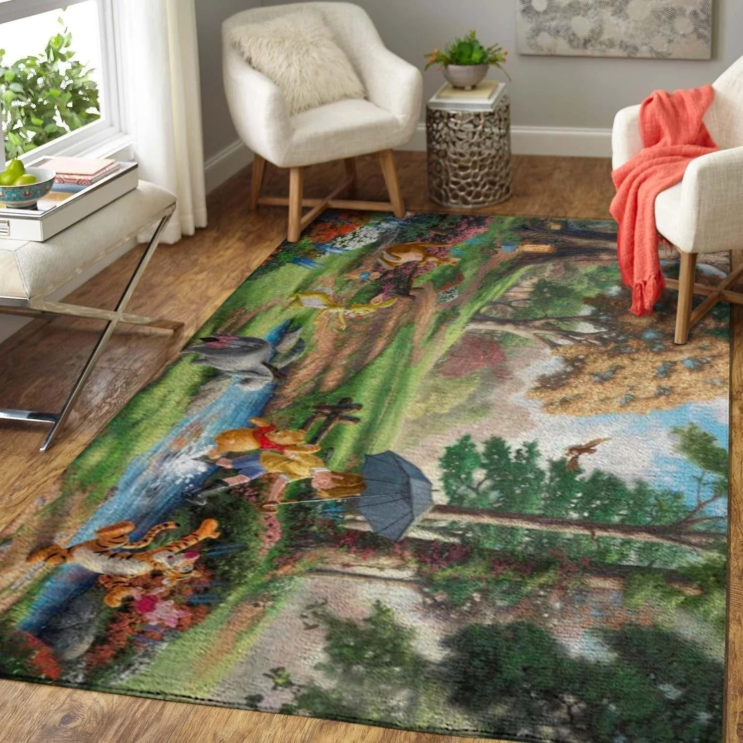 Cute Winnie The Pooh Area Rug Disney Home Decor HomeBeautyUS