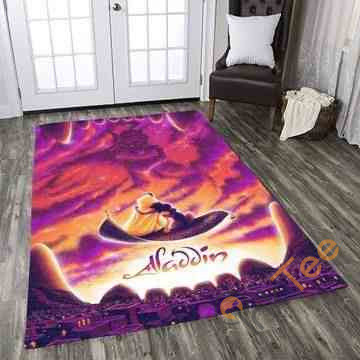 Disney Aladdin Area Rug - Custom Size And Prin