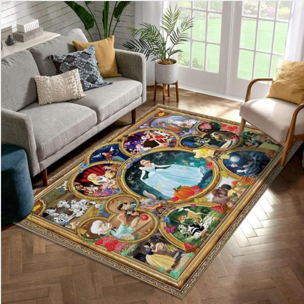 Disney Area Rug All Over Print Christmas Gift Floor Decor The Us Decor