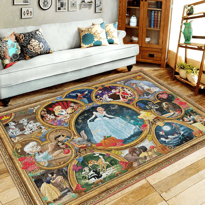 Disney Area Rug Rug Living Room Rug Home Decor