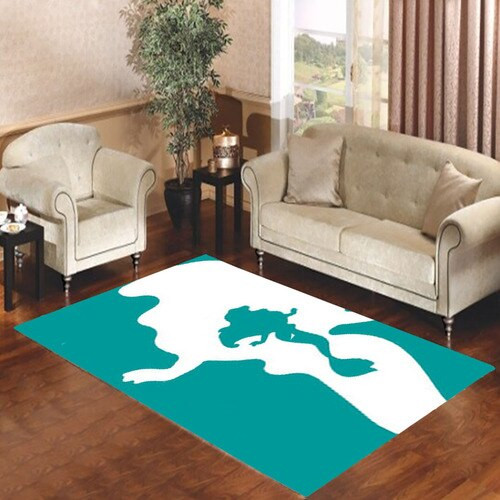 Disney Ariel The Little Mermaid Area Rug Carpet - Custom Size And Printing