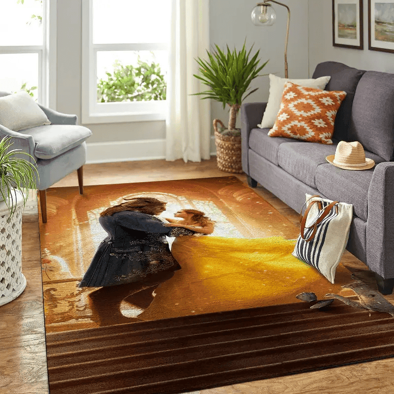 Disney Beauty And The Beast Living Room Area No5937 Rug