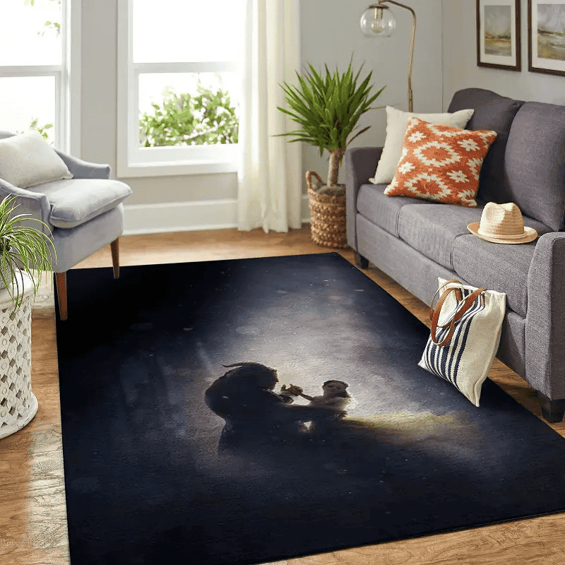 Disney Beauty And The Beast Living Room Area No5940 Rug