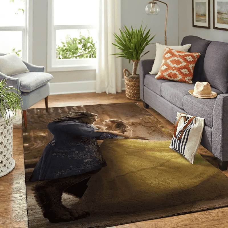 Disney Beauty And The Beast Living Room Area No5945 Rug