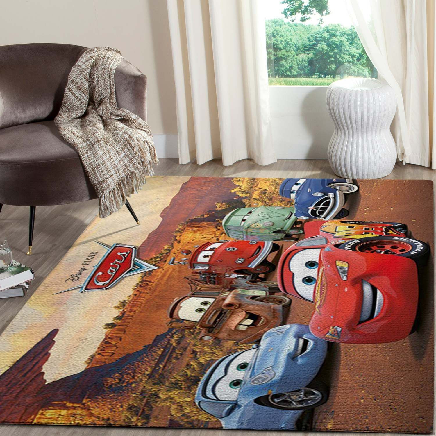 Disney Cars 8 Area Rug Living Room And Bed Room Rug Gift Us Decor