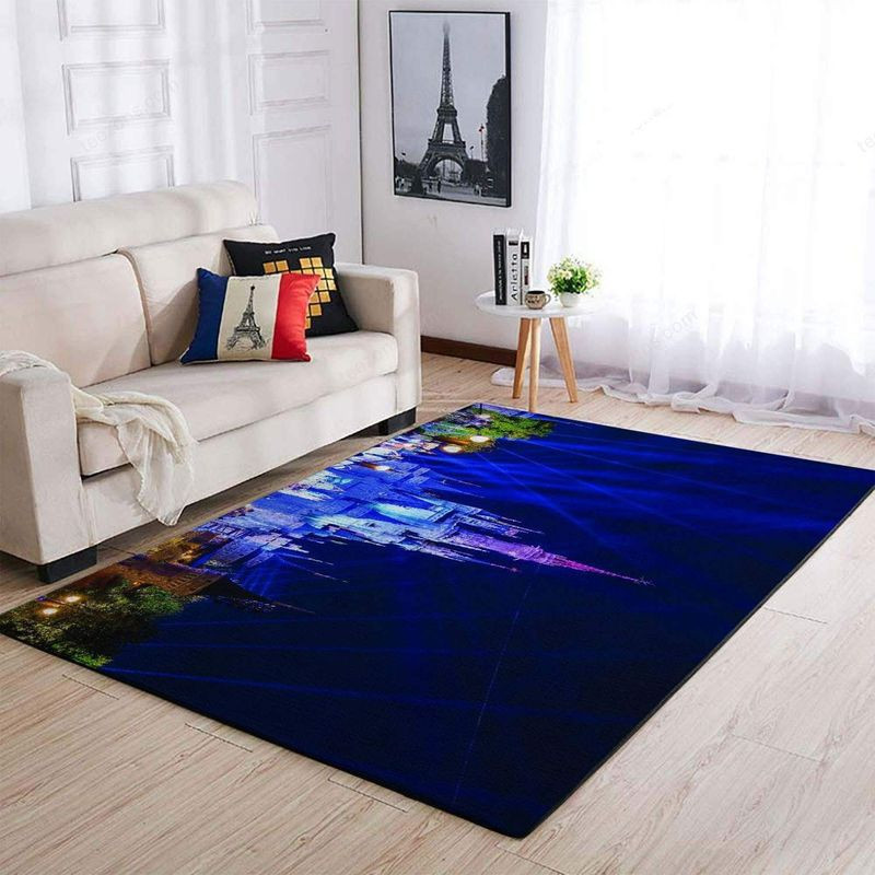 Disney Castle 3 Area Rug Carpet Living Room And Bedroom Rug Family Gift Us Decor