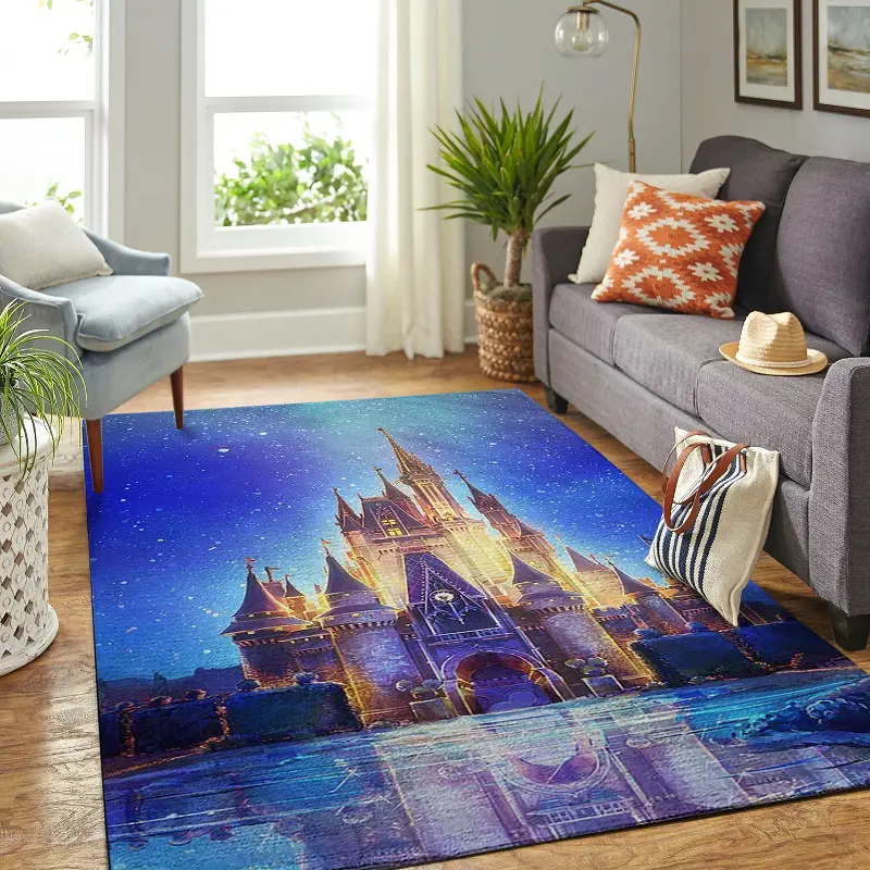 Disney Castle Living Room Area No5957 Rug