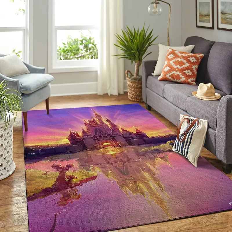 Disney Castle Living Room Area No5971 Rug