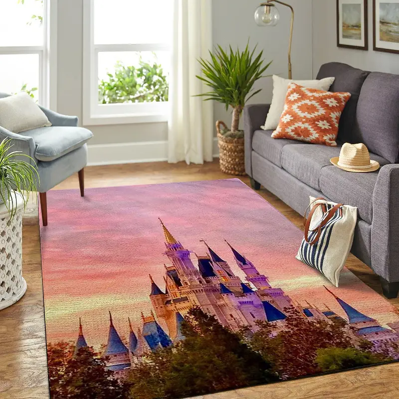 Disney Castle Living Room Area No5973 Rug
