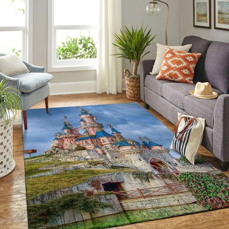 Disney Castle Living Room Area No5974 Rug