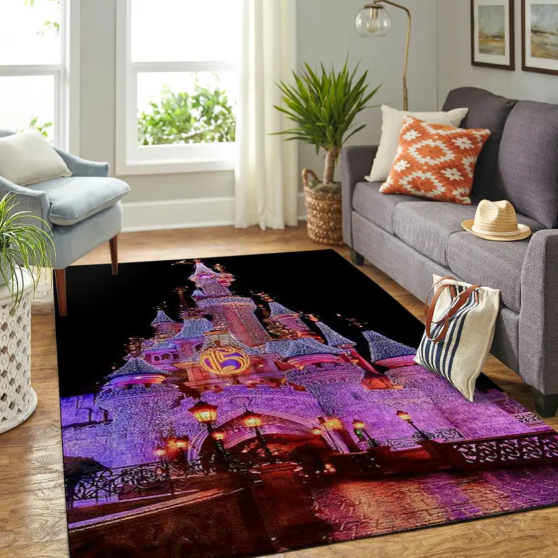Disney Castle Living Room Area No5975 Rug