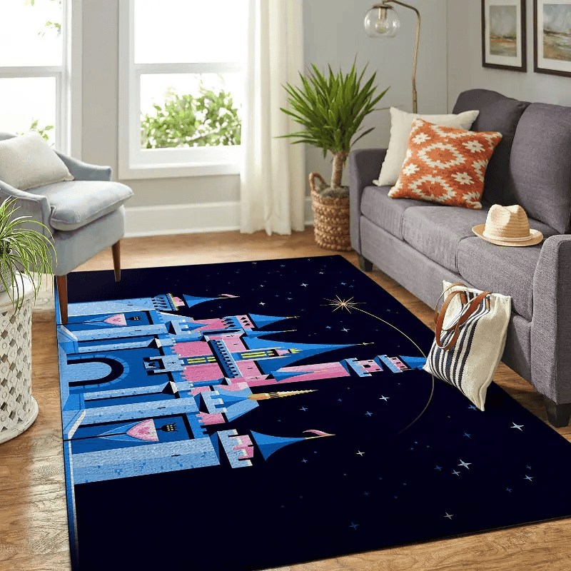 Disney Castle Living Room Area No5981 Rug