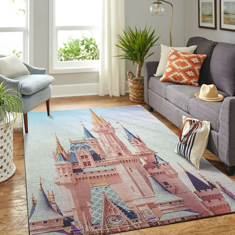 Disney Castle Living Room Area No5983 Rug