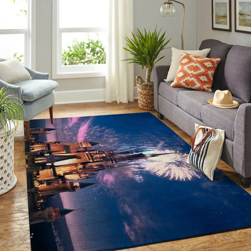 Disney Castle Living Room Area No5988 Rug