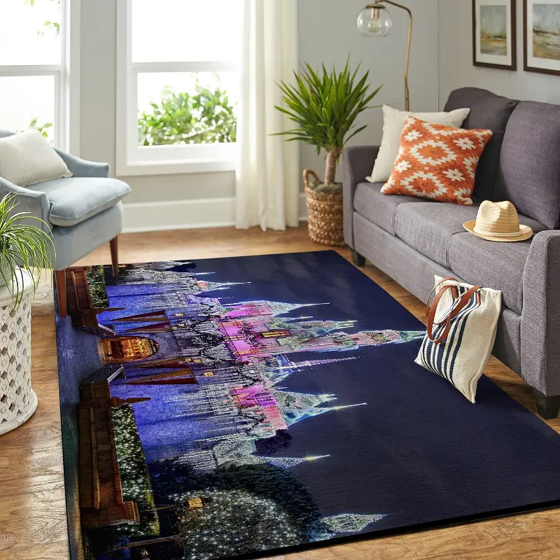 Disney Castle Living Room Area No5993 Rug