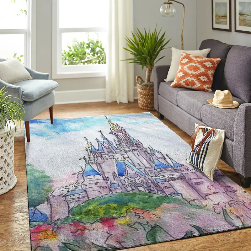 Disney Castle Living Room Area No5998 Rug