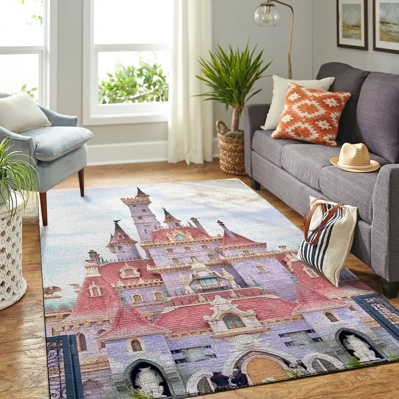 Disney Castle Living Room Area No6000 Rug