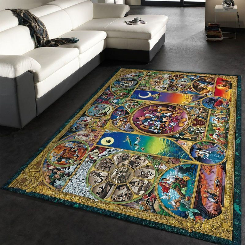 Disney Characters 6 Area Rug Living Room And Bed Room Rug Christmas Gift Us Decor