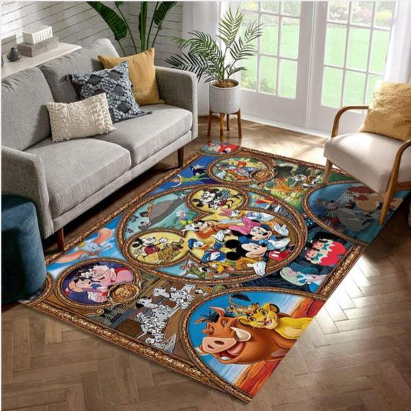 Disney Characters Area Rug - Living Room Carpet Local Brands Floor Decor The Us Decor