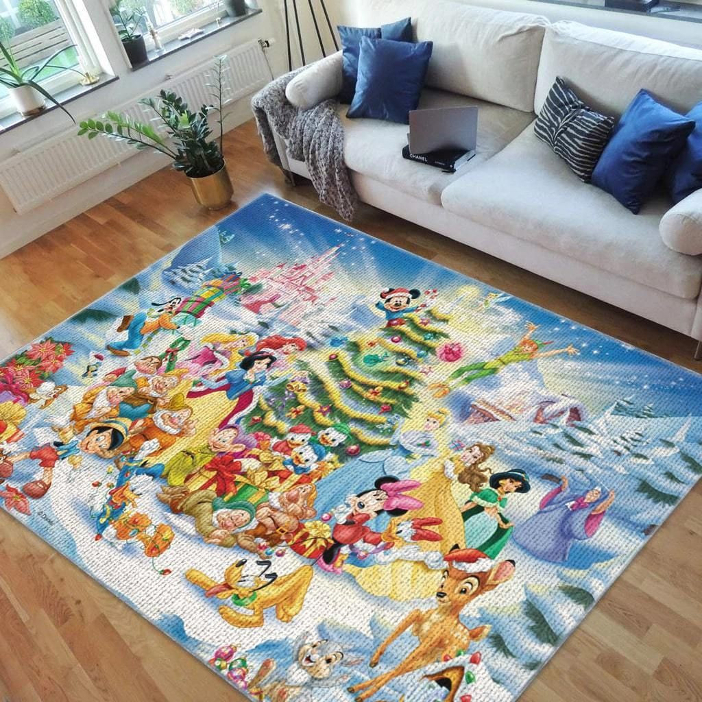 Disney Characters Area Rug Rug Living Room Rug Home Decor