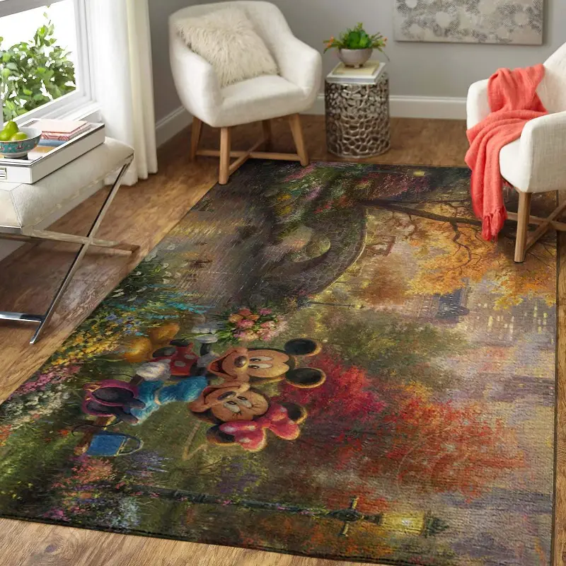 Disney Characters Mickey and Minie Area Limited Edition Sku 266565 Rug