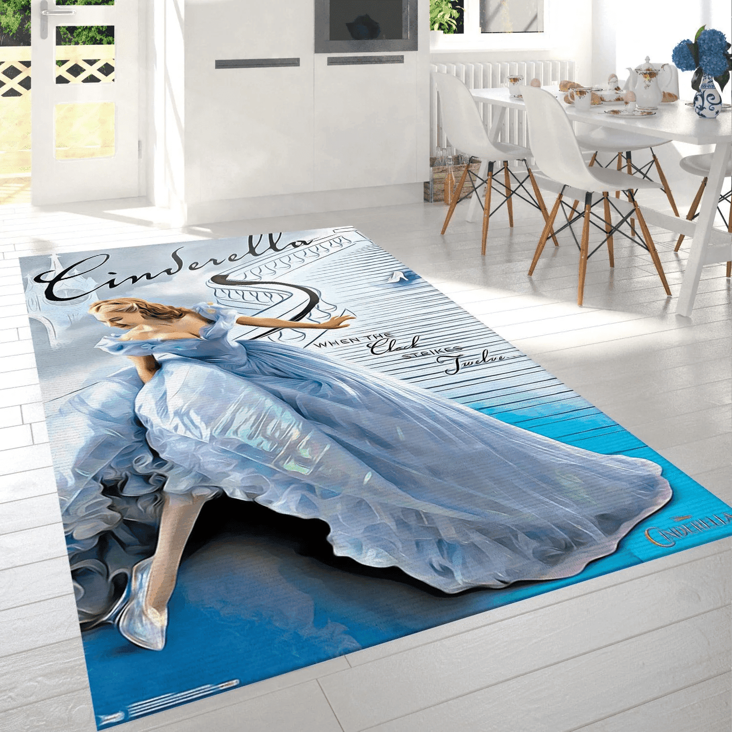 Disney Cinderella Rug Custom Size And Printing