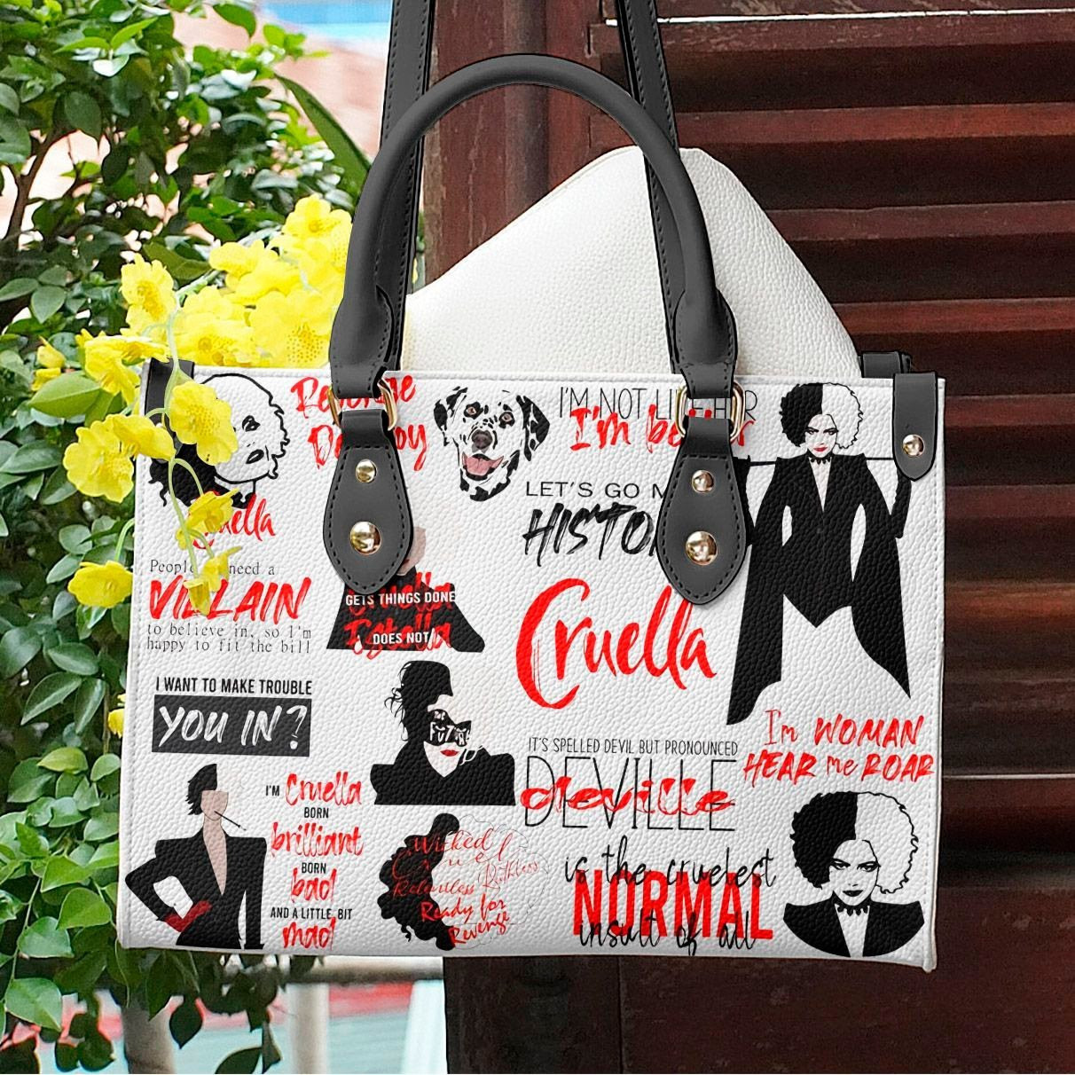 Disney Cruella Leather Handbag 030