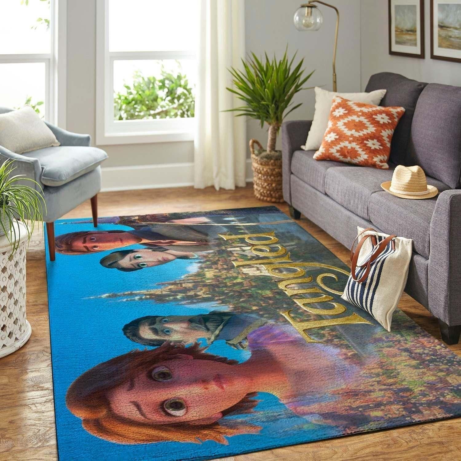 Disney Fans Tangled Area Rug Movie Home Decor HomeBeautyUS
