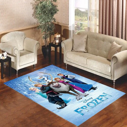 Disney Frozen Cover Living room carpet rugs