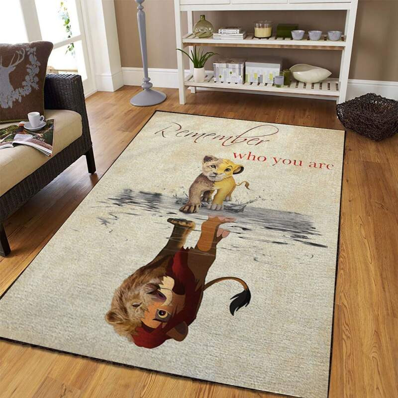 Disney Lion King Area Rug - Custom Size And Printing