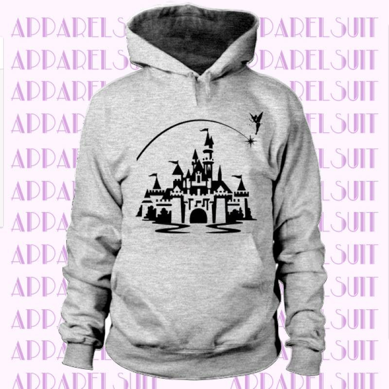 Disney magic castle tinker bell hoodie, Disney sweatershirt, Matching Disney hoodies, Disney hoodies for women, Disney family Fleece
