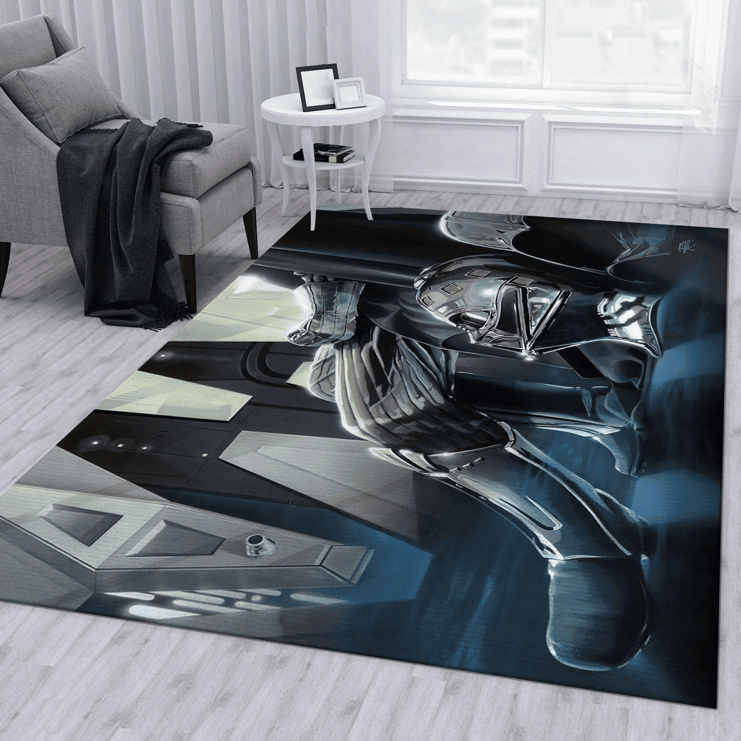 Disney Mandalorian Rug Custom Size And Printing