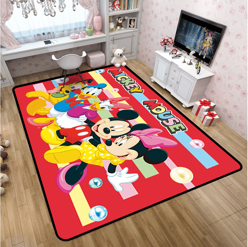Disney Mickey Minnie Mouse 1 Area Rug Living Room And Bed Room Rug Gift Us Decor