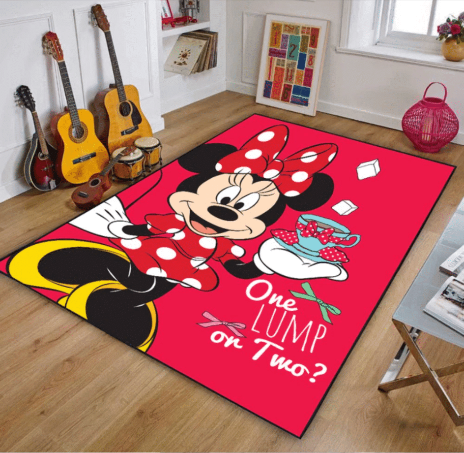Disney Mickey Minnie Mouse 11 Area Rug Living Room And Bed Room Rug Gift Us Decor